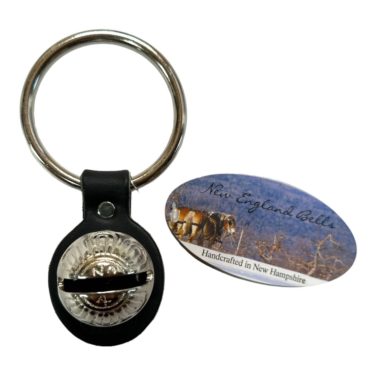 New England Bells - Wholesale Bell - Traditional Strap Bells - #4 Size Bells - 1 Bell on Strap8