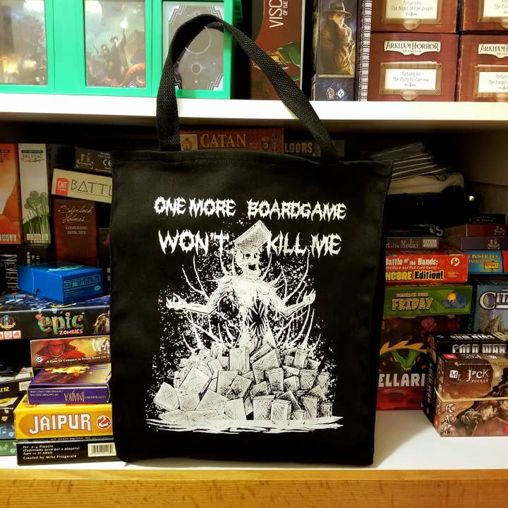 Thread By Dawn - Wholesale Tote Bag - Unisex - One More Boardgame Won't Kill Me Tote Bag