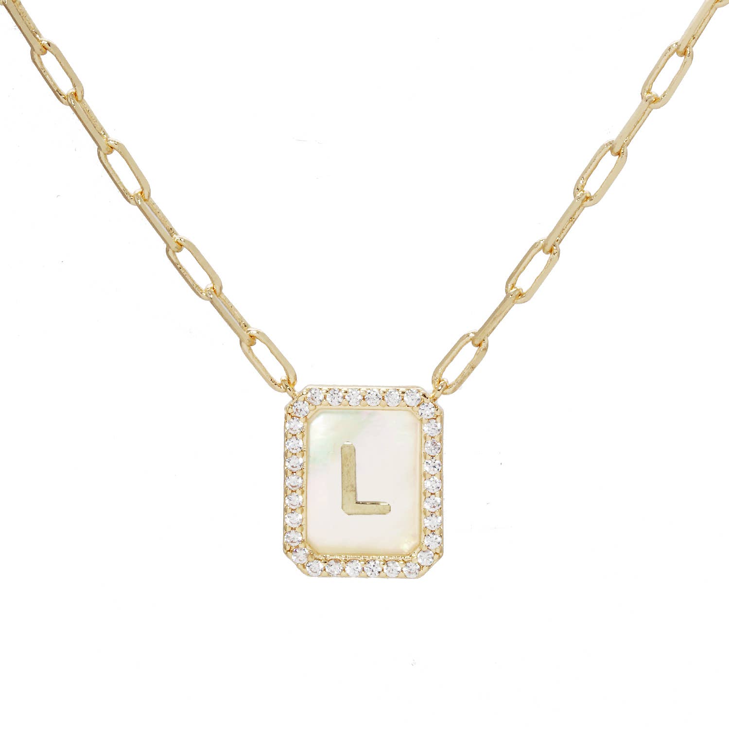 OHBOOBA DESIGN - Wholesale Pendant/Charm Necklace - Gold Plated Initial Necklace22