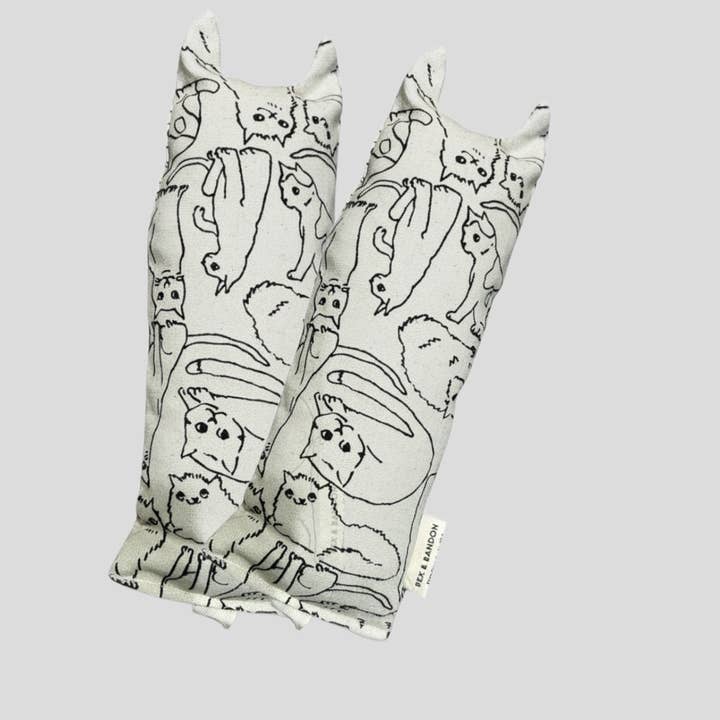 Minou Jumbo Cat Kicker Toy with Perky Ears for wholesale by Rex & Bandon