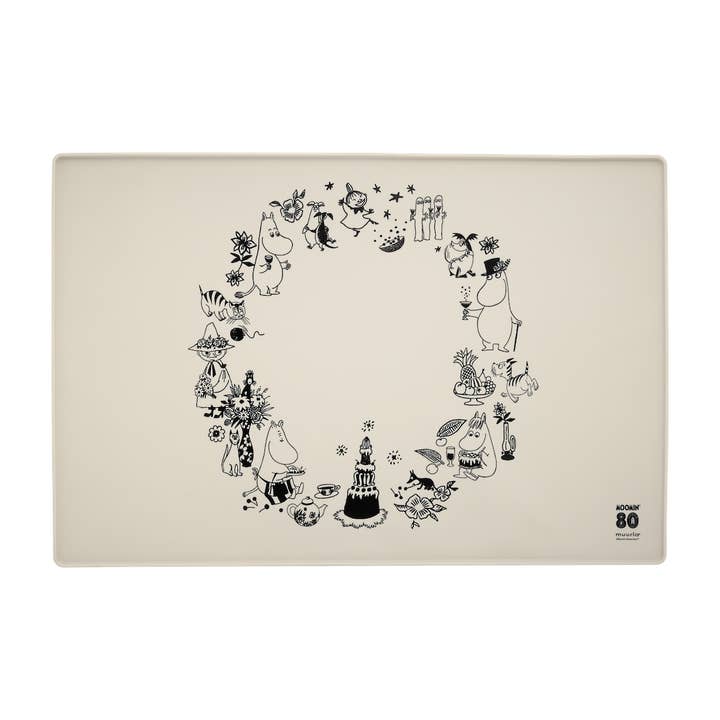 Moomin For Pets | Silcone Placemat | 60cm x 40cm | Moomin 80 for wholesale by Treacle George (Muurla)