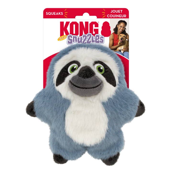 KONG® Snuzzles Kiddos Sloth Dog Plush Toy Small for wholesale by Pet Palette Distribution