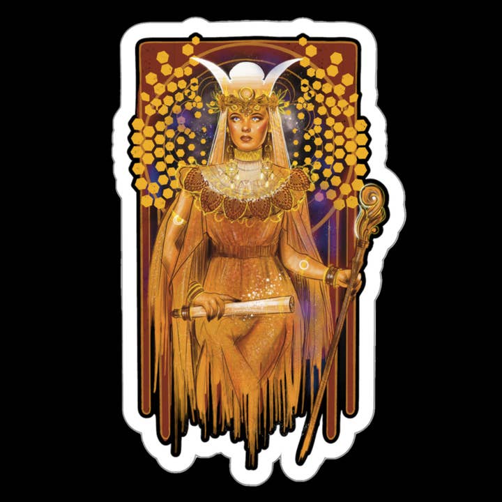 La Grande Prêtresse de l'artiste Susi Suspiria pour la vente par Threadful Things