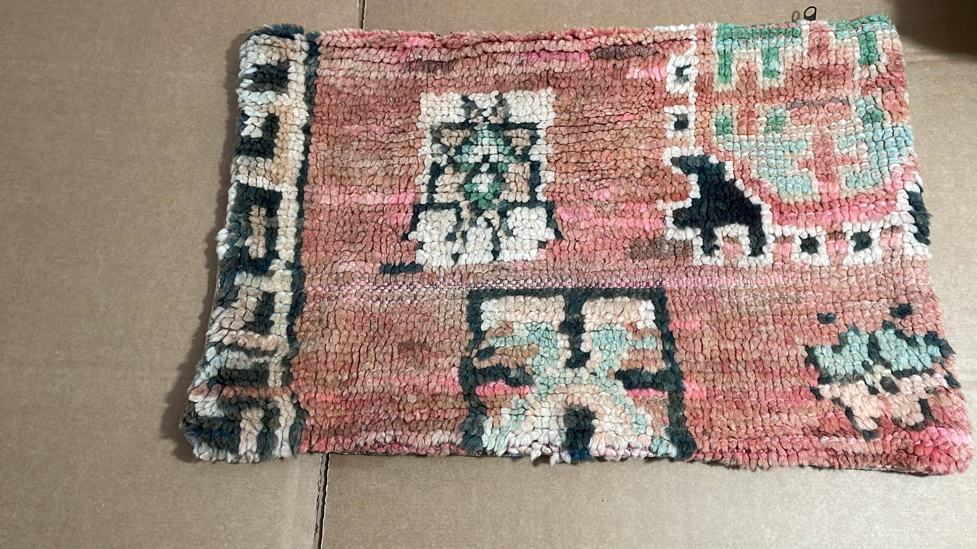 marrakeshop - Wholesale Throw pillow cover - Moroccan Vintage Boujad Cushions Pillows Cover Case21