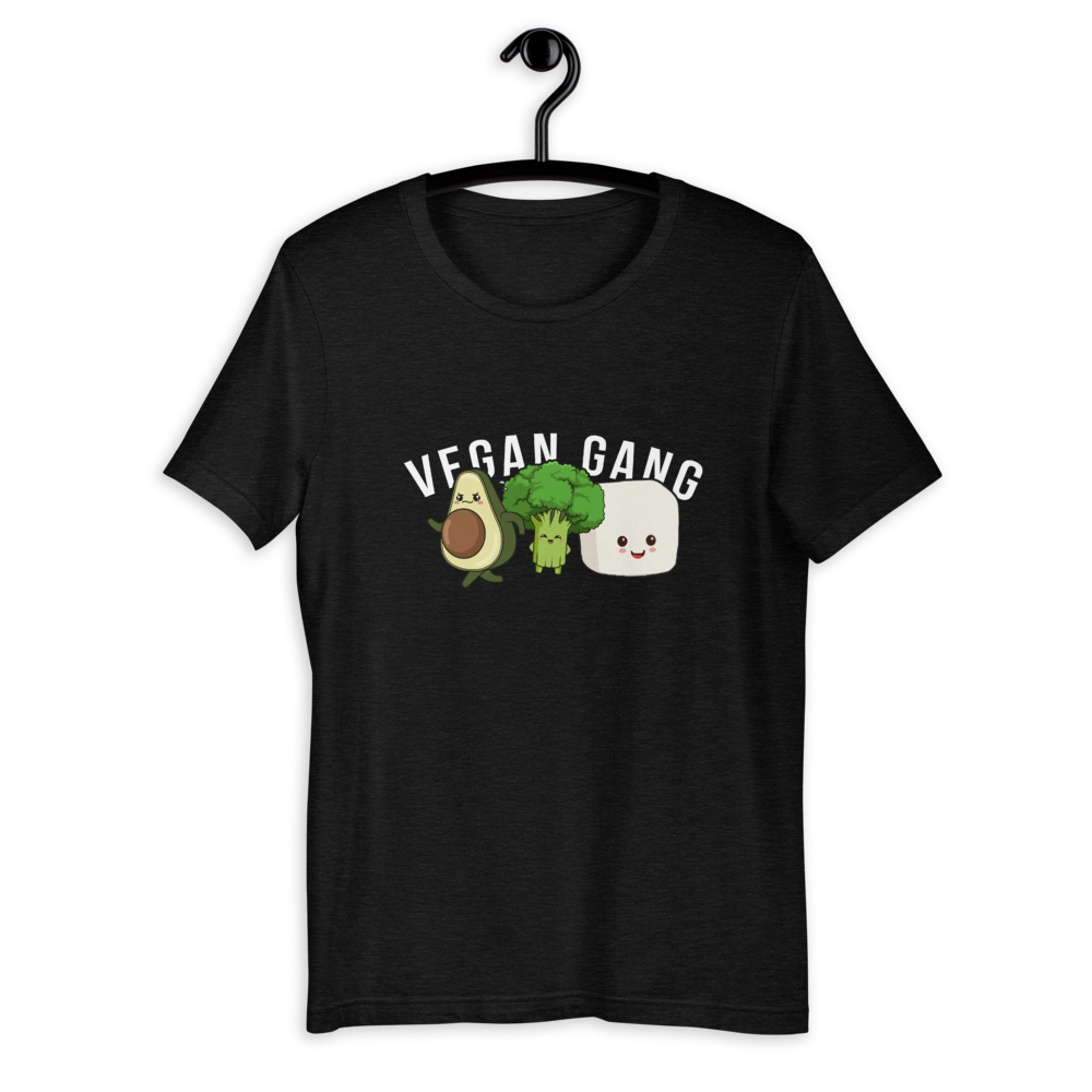 VEGANCLO - Wholesale Screen Printed T-Shirt - Unisex - VEGAN GANG | Unisex T-Shirt2