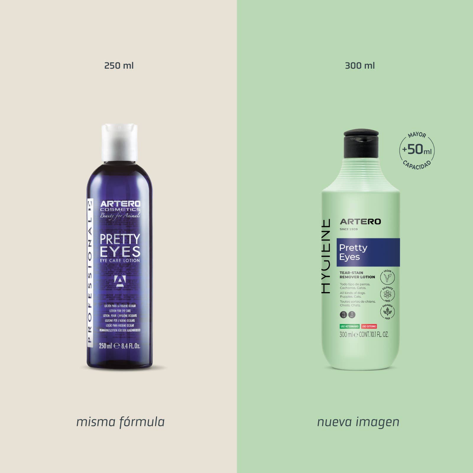 ARTERO Inspiring Style - Venta al por mayor Artículo de aseo para mascotas - Perros - Artero - Pretty Eyes - Limpiador de manchas de lágrimas para perros y gatos6