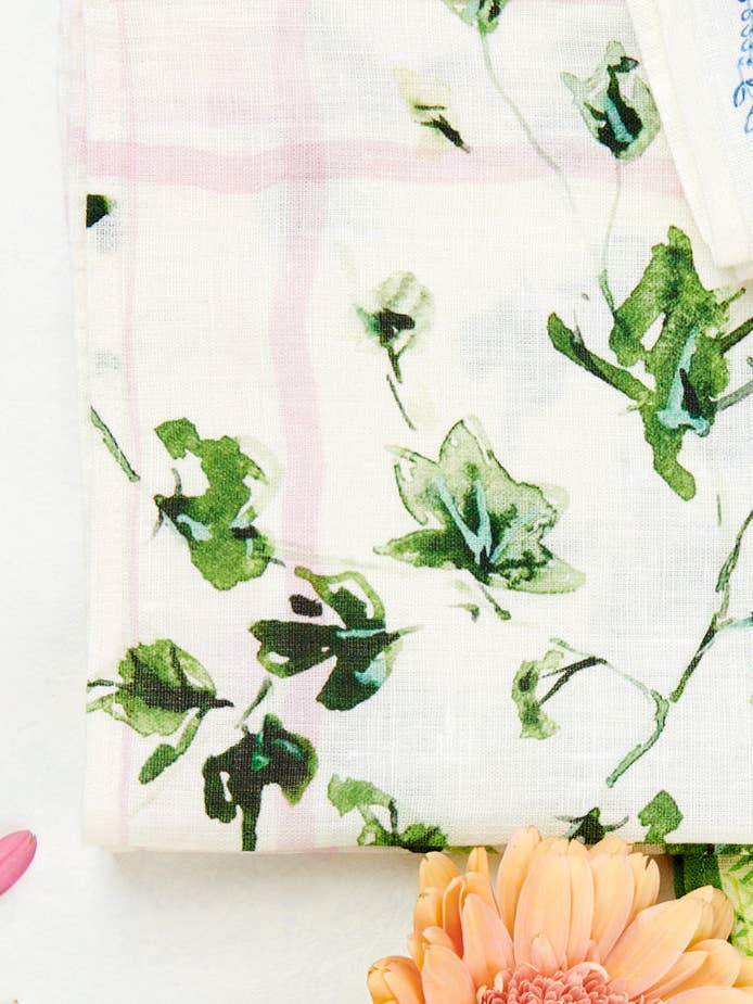 Serviettes de table en lierre anglais pour la vente par Darling Lemon