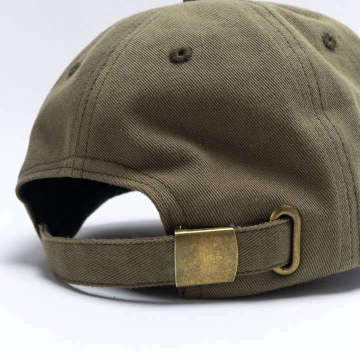 Lucy & Co. - Wholesale Baseball Cap - Men's - Olive Dog Dad Hat3