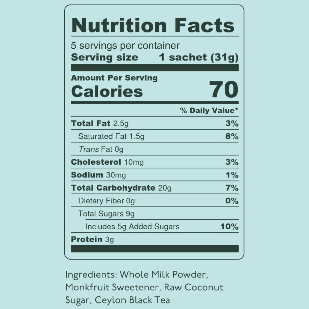 Lazy Girl Chai | Kola Goodies - Wholesale Loose Tea - Milk Tea Latte (5 Pack)5