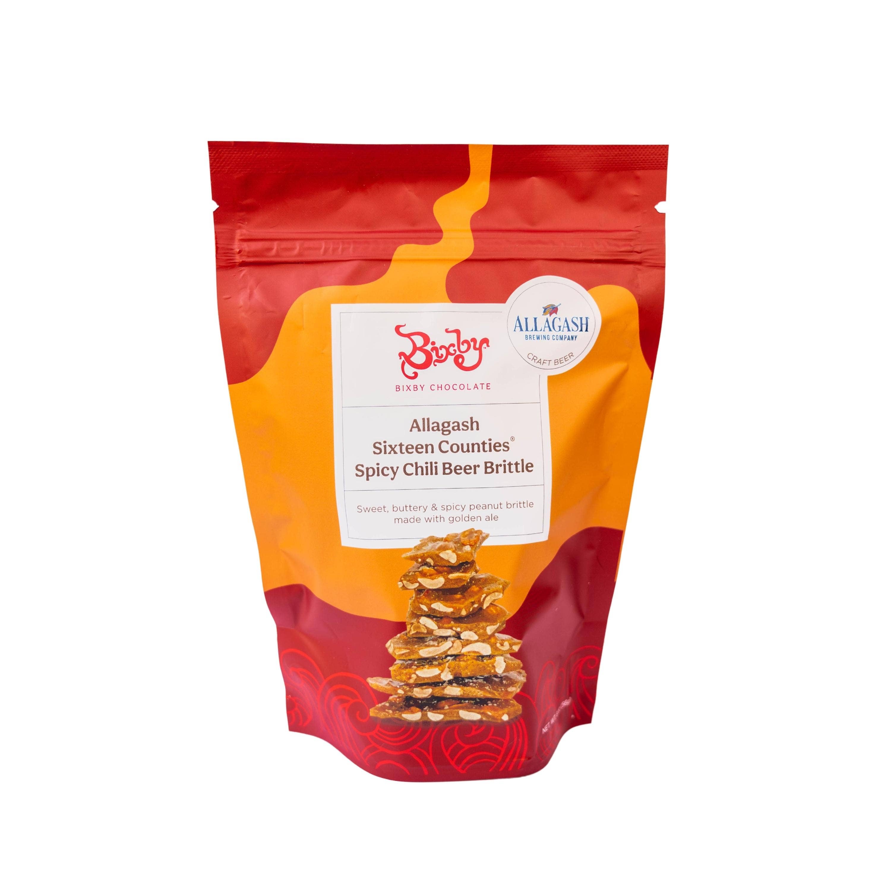 Bixby Chocolate - Wholesale Chocolate Covered Sweets - Assorted Beer Brittle Case (2 of each of our 3 flavors)5