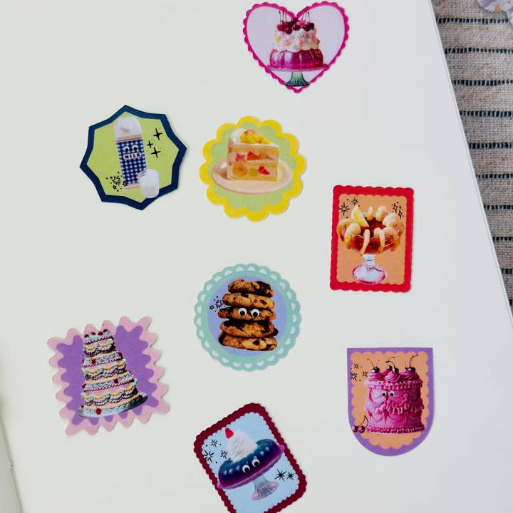 Shellflower - Wholesale Sticker - Food Washi Sticker Flakes