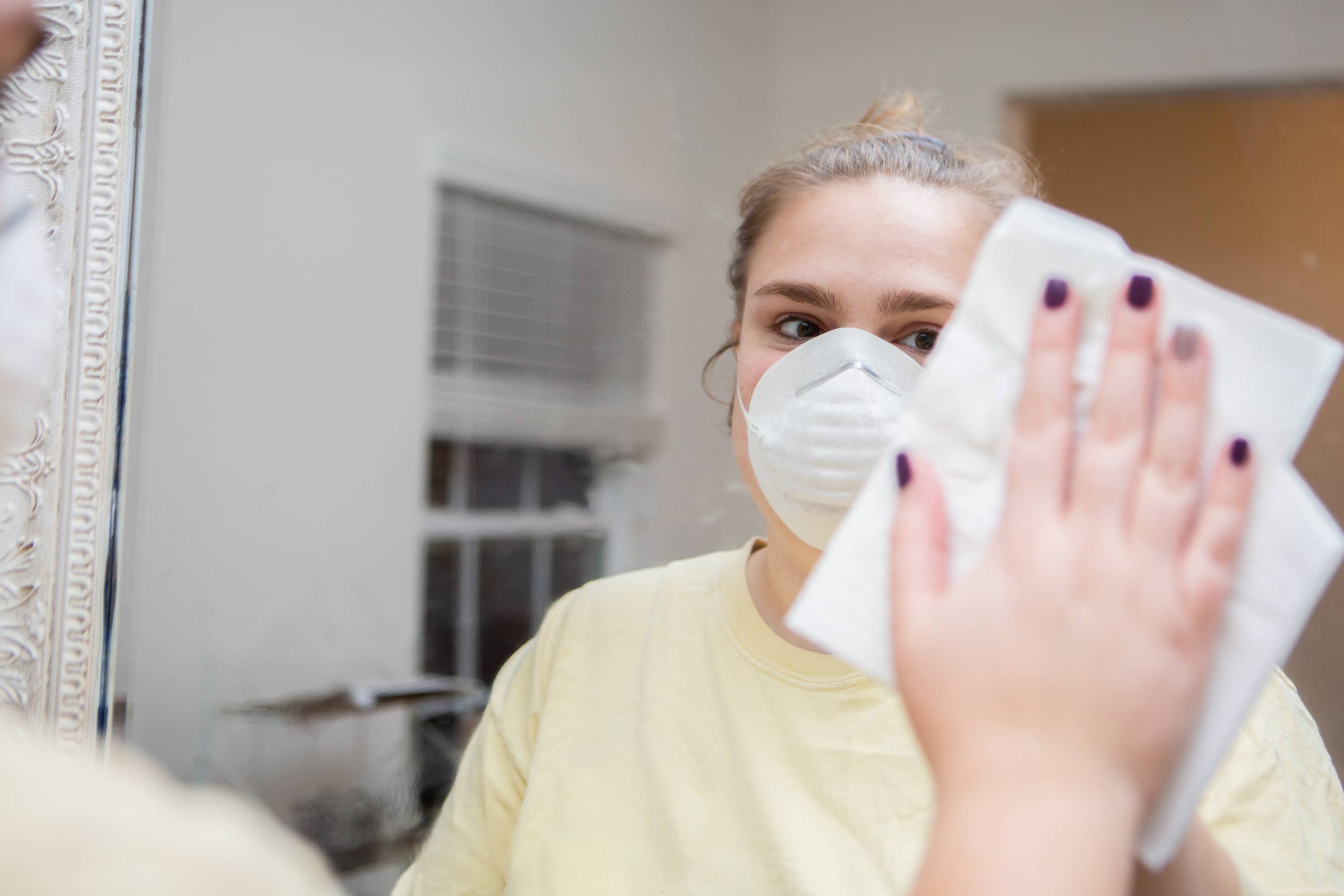 G & F Products - Wholesale Protective Face Mask/Shield - G & F 9118 Disposable Non-Toxic Dust and Filter Mask for cle7