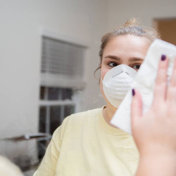 G & F Products - Wholesale Protective Face Mask/Shield - G & F 9118 Disposable Non-Toxic Dust and Filter Mask for cle7