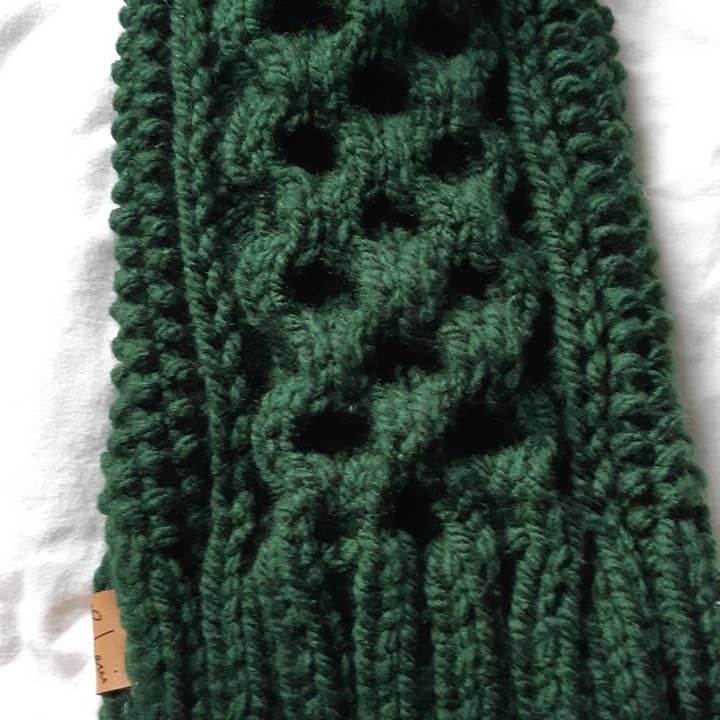 Leni Knits Limited - Wholesale Pet Sweater - Dog - The Original Honeycomb Cable Knit Dog Sweater4