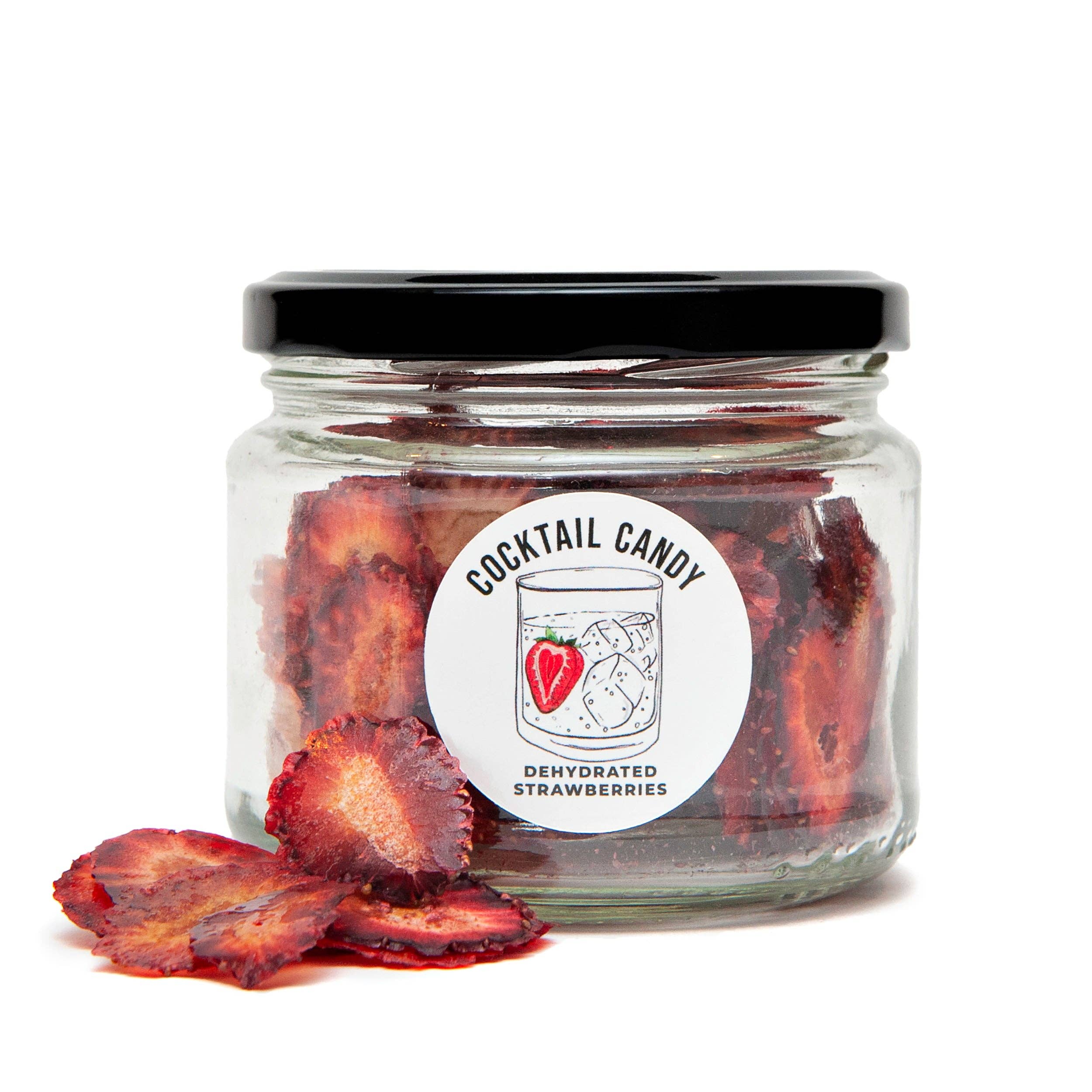 Cocktail Candy - Wholesale Dried/Dehydrated Fruit - Dehydrated Strawberry Slices1