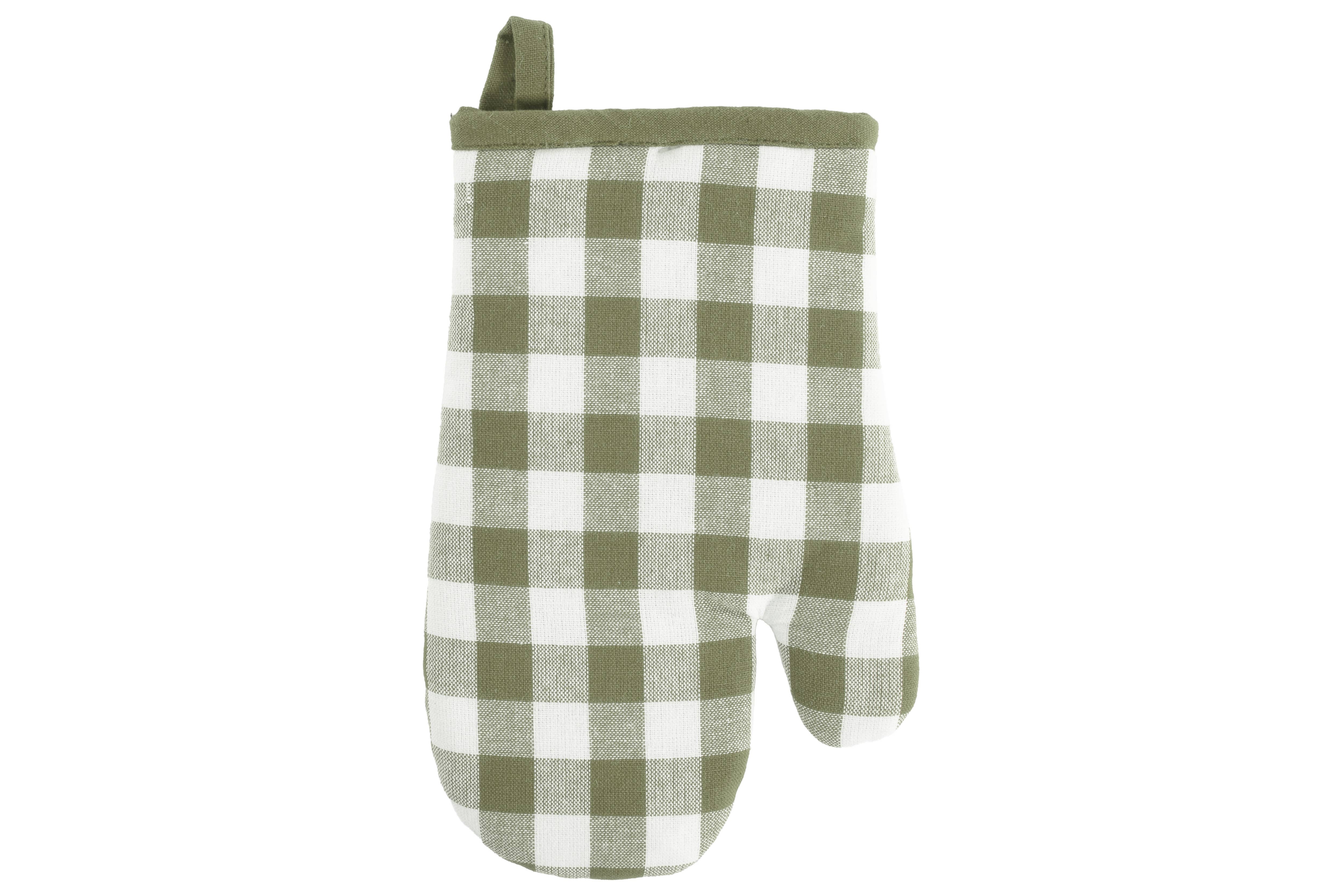 Tiseco - Wholesale Oven Mitt/Pot Holder - Oven mitt GINGHAM - 18x28 cm13