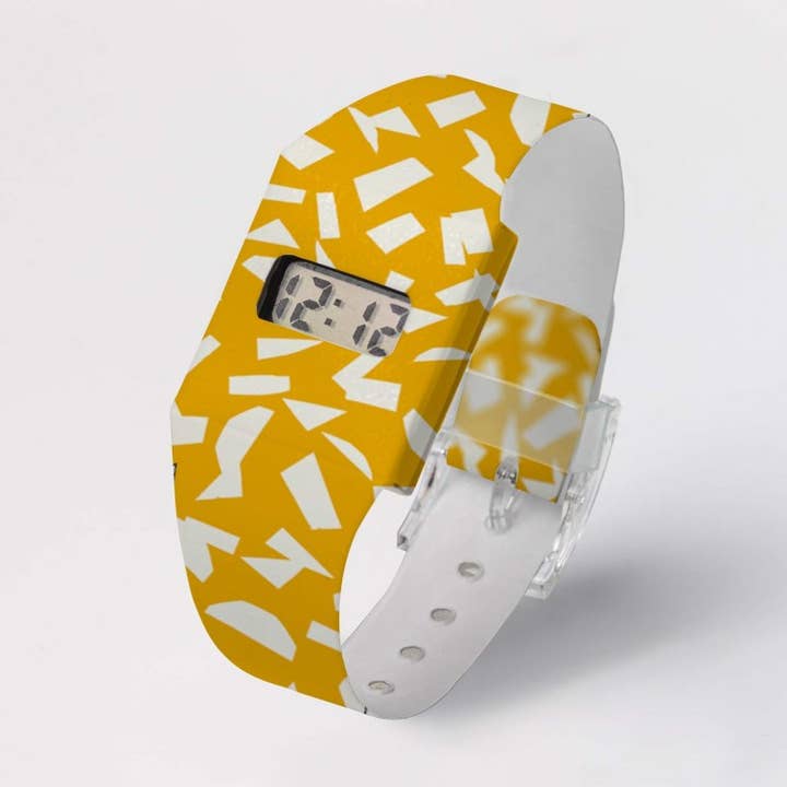 YELLOW SEMBLANCE Tyvek® Pappwatch per la vendita all'ingrosso da parte di I Like Paper