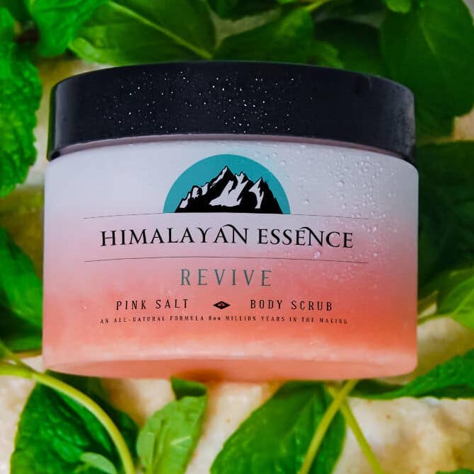 Exfoliant pour le corps Himalayan Essence Revive (pot de 10 oz) pour la vente par Himalayan Essence