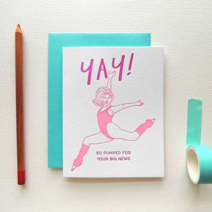 Yay Så Pumpet Card for engroshandel hos Harken Press