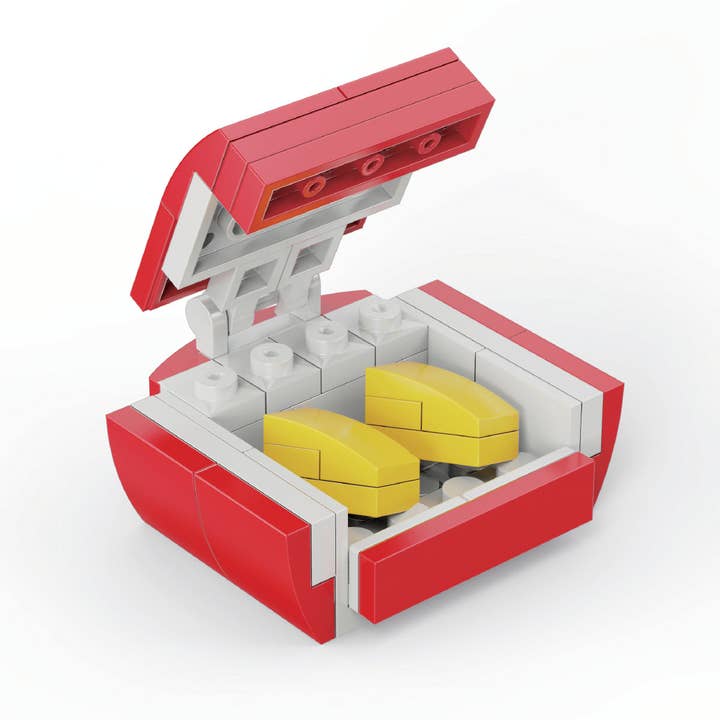 Kipp Brothers - Wholesale Toy Set - Kids - Micro Block Fast Food Set - 12 Pieces Per Display9