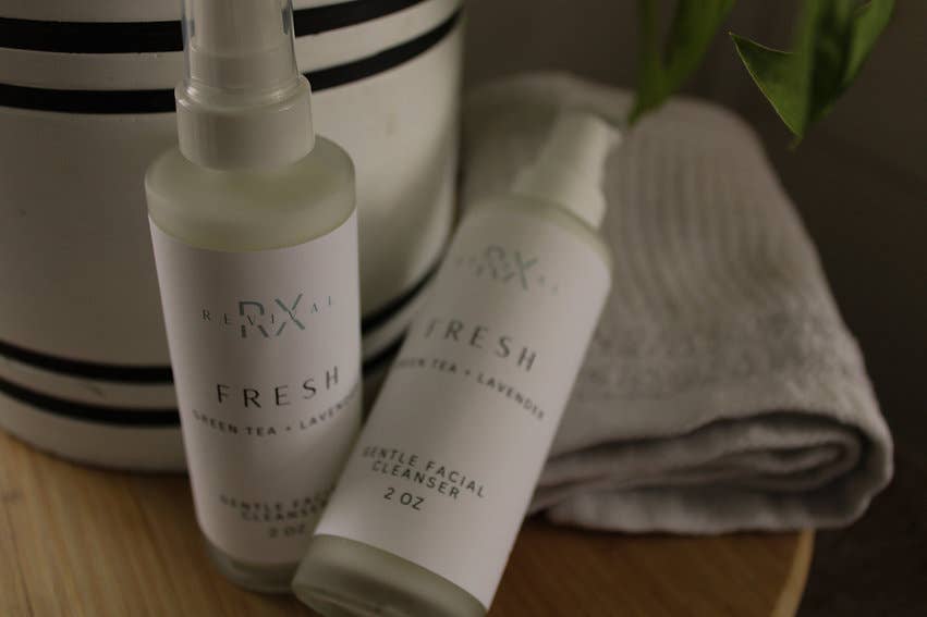 revival rx - Wholesale Facial Cleanser - FRESH: green tea + lavender facial cleanser1
