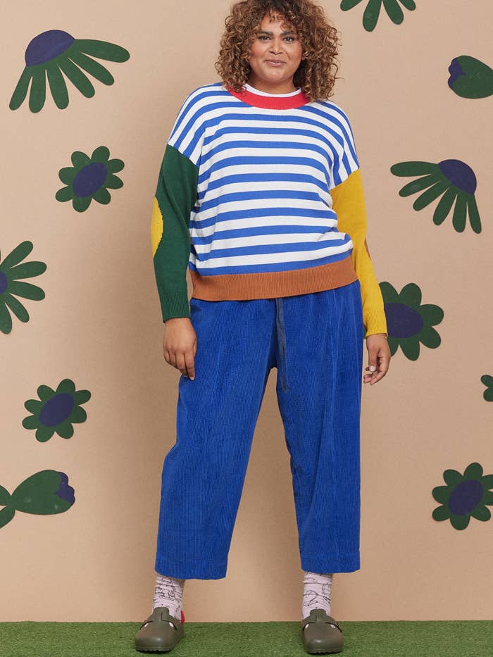 Docking Stripe Knit Jumper for wholesale by Wolf & Mishka