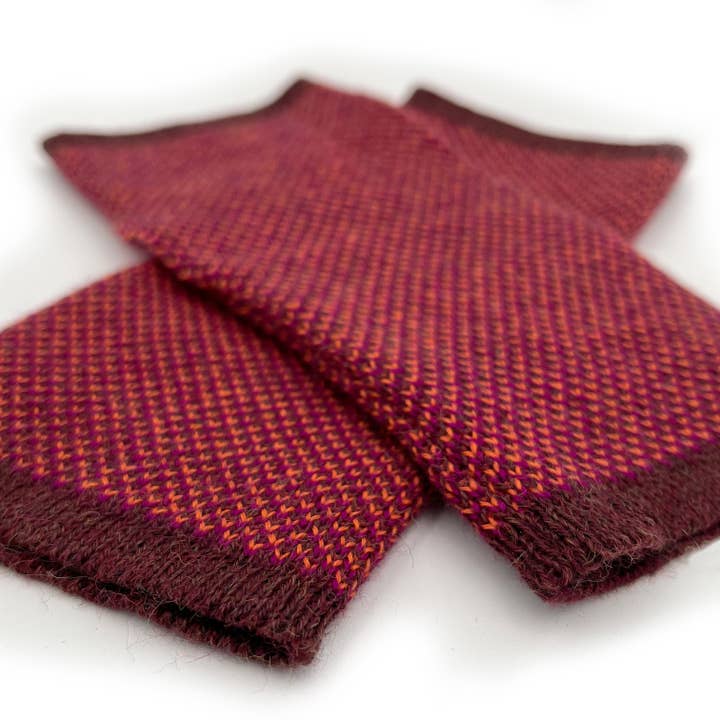 Shupaca Alpaca - Venta al por mayor Guantes - Mujer - ¡NUEVO! Guantes de alpaca - Trigo - Arce