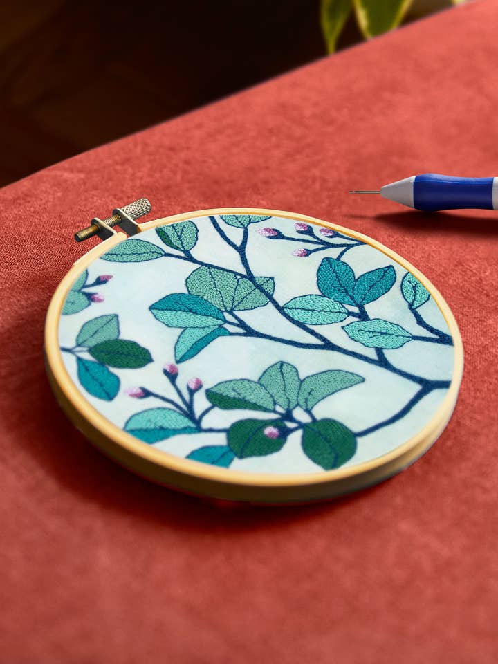 DMC Designer Punch Needle Kit - Jungle Foliage for wholesale by DMC