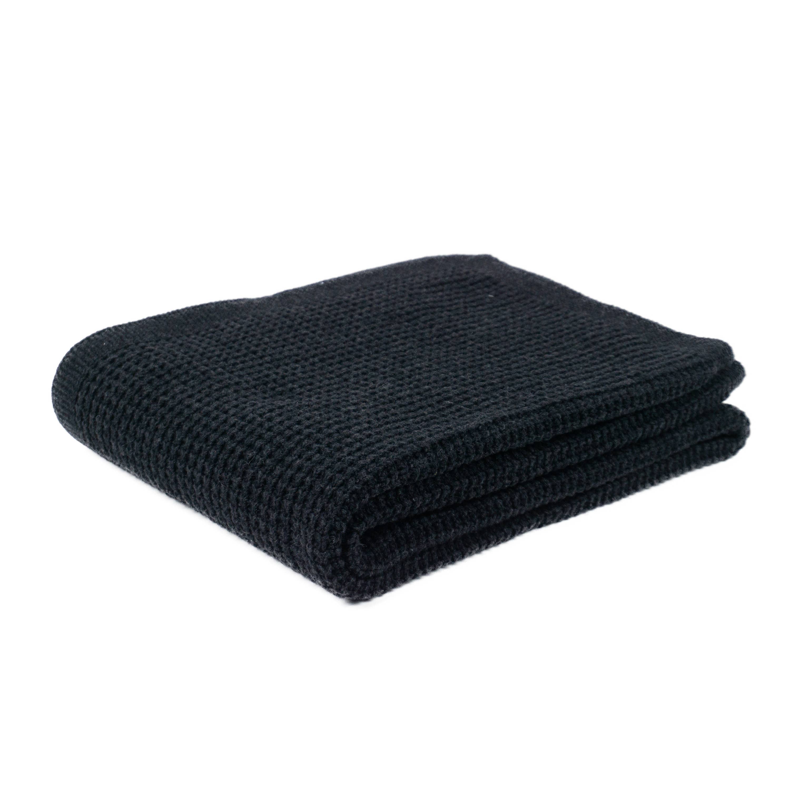 CottoHouse – Engroshandel Tæppe – EMMA strikket tæppe i merinould7