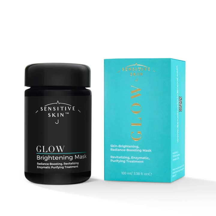 SENSITIVE SKIN Brand - Wholesale Skincare Face Mask - GLOW, Brightening Mask - Radiance-Boosting Treatment, 100 ml6
