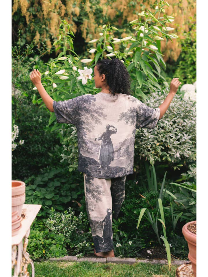 Market of Stars (Worldwide) - Wholesale Tunic - Women's - Still I Rise Luxe Tee Landscape Print Tunic Shirt