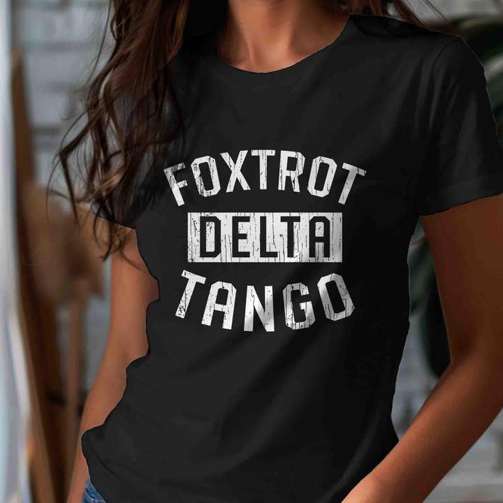 Subtle Anti Trump Shirt, Foxtrot Delta Tango Fuck Trump Tee for wholesale by CVH DREAMY LTD