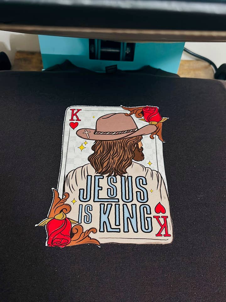 The King HTV Transfer for wholesale by Spurs & Spades