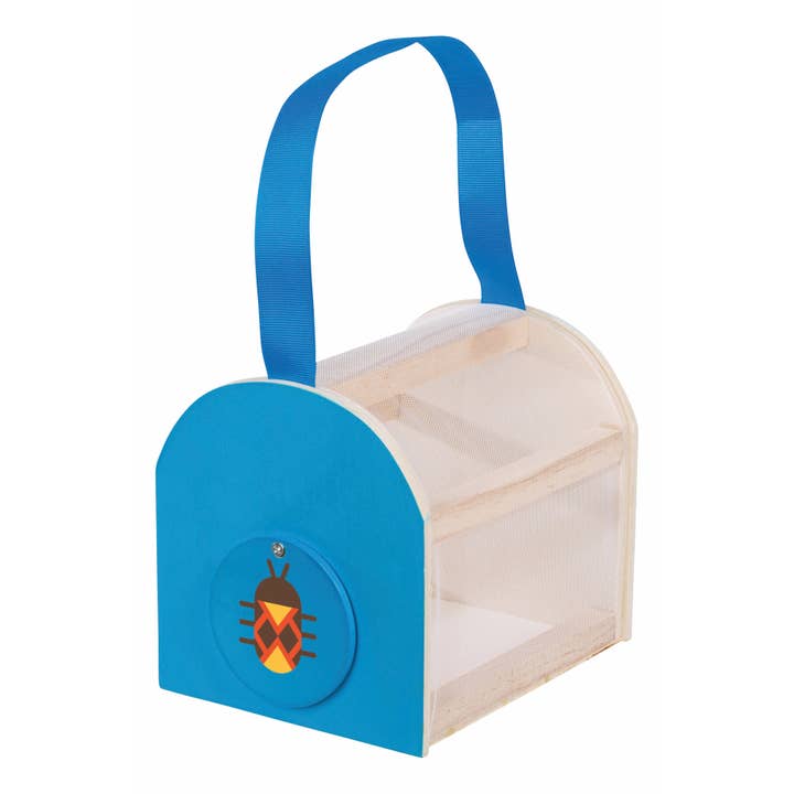 Toysmith - Wholesale Wood Toy - Kids - Beetle & Bee Critter Case FSC Certified Wood-Outdoor Play