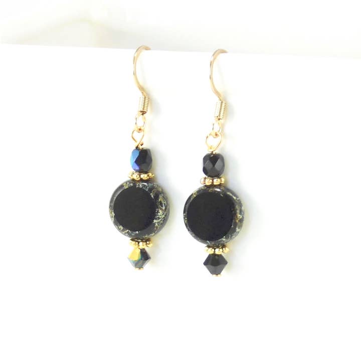 Marlene VanBeek Jewelry - Wholesale Dangle Earrings - Disc Earrings - 9 Colors
