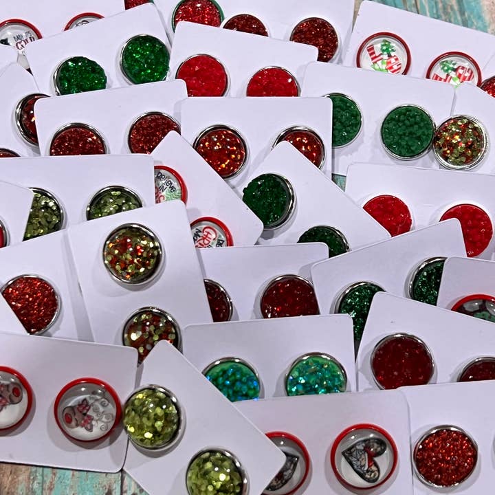 Southern Heart Designs - Wholesale Jewelry Set - Christmas  Random Earring Mix