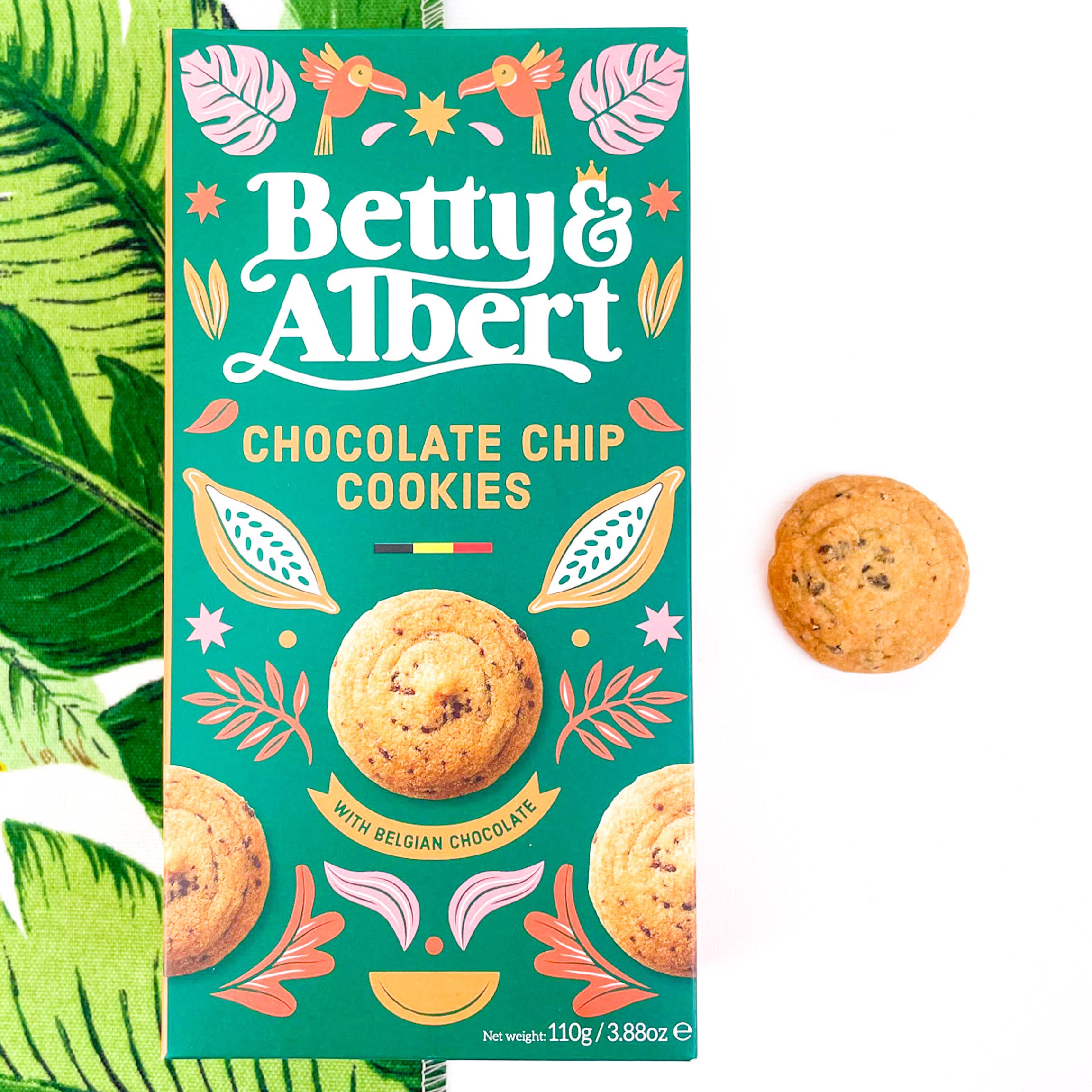 Betty & Albert - Wholesale Cookie - Belgian Chocolate Chip Cookie 110g1