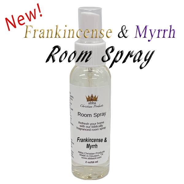 Abba Christian Products - Wholesale Room & Linen Spray - 2oz Biblically Fragranced Room Spray