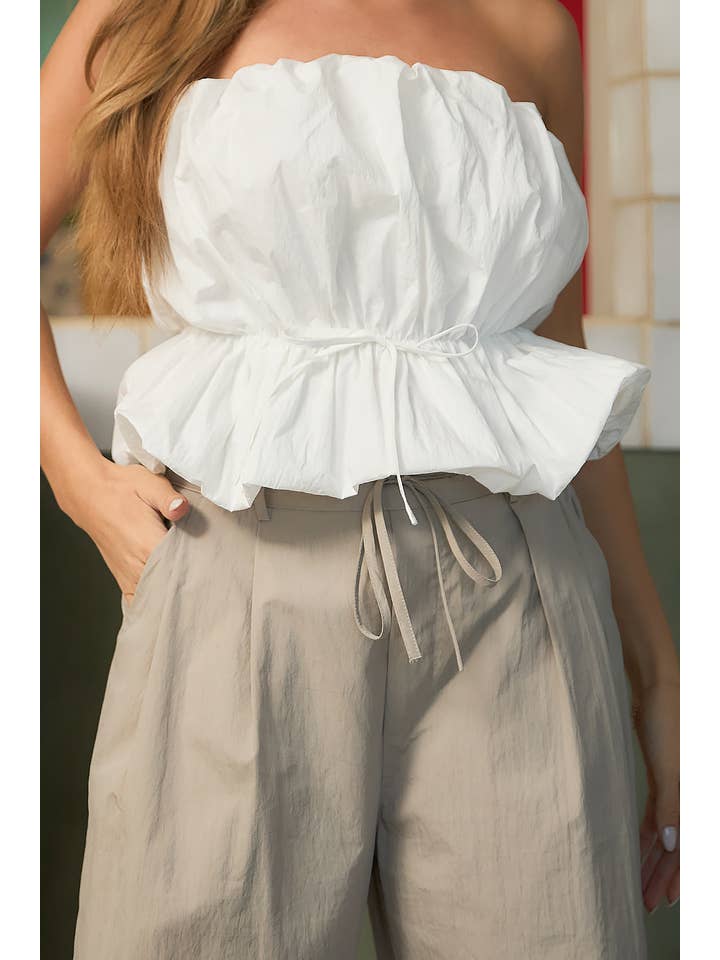 Her Bottari - Wholesale Blouse - Women's - BT6110_Bubble Tube Top ONLY