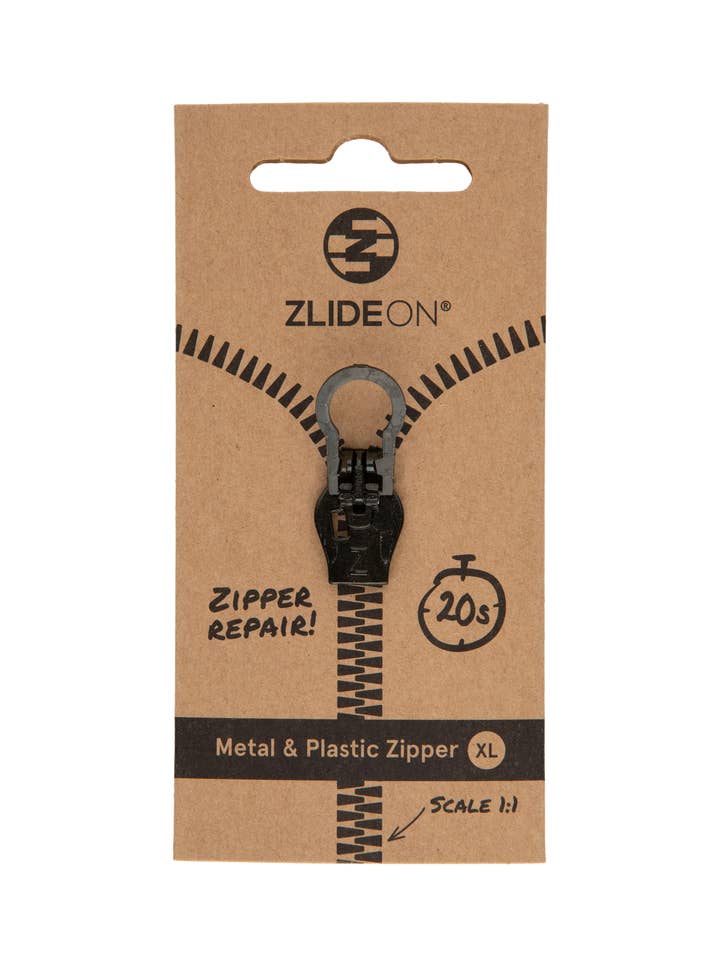 Metal & Plastic Zipper XL for wholesale by Zip Clip Solutions AB