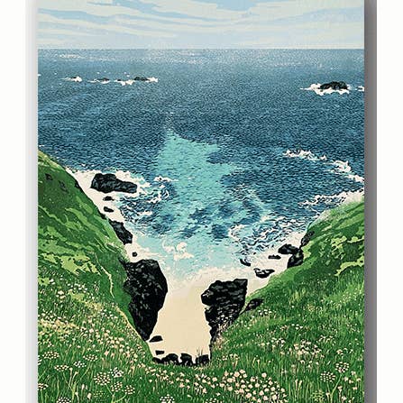 NC046 Coastal Cove Pendeen - Hazel McNab for wholesale by Cardiau Nico Cards