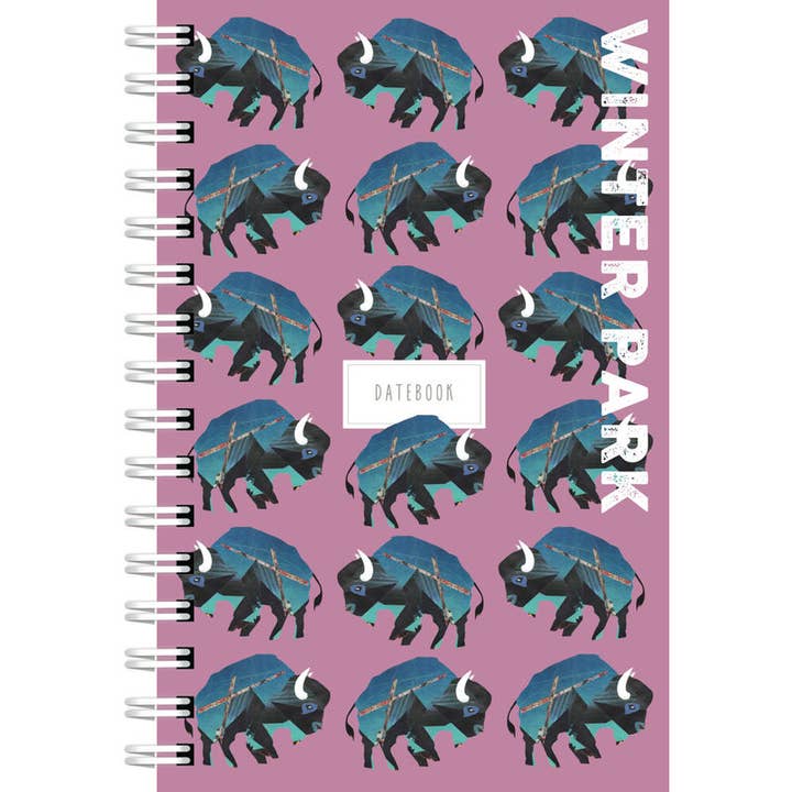 "Agenda de Invierno Park Buffalo" – Planificador Audaz y Aventurero para venta al por mayor de Lilybart LLC