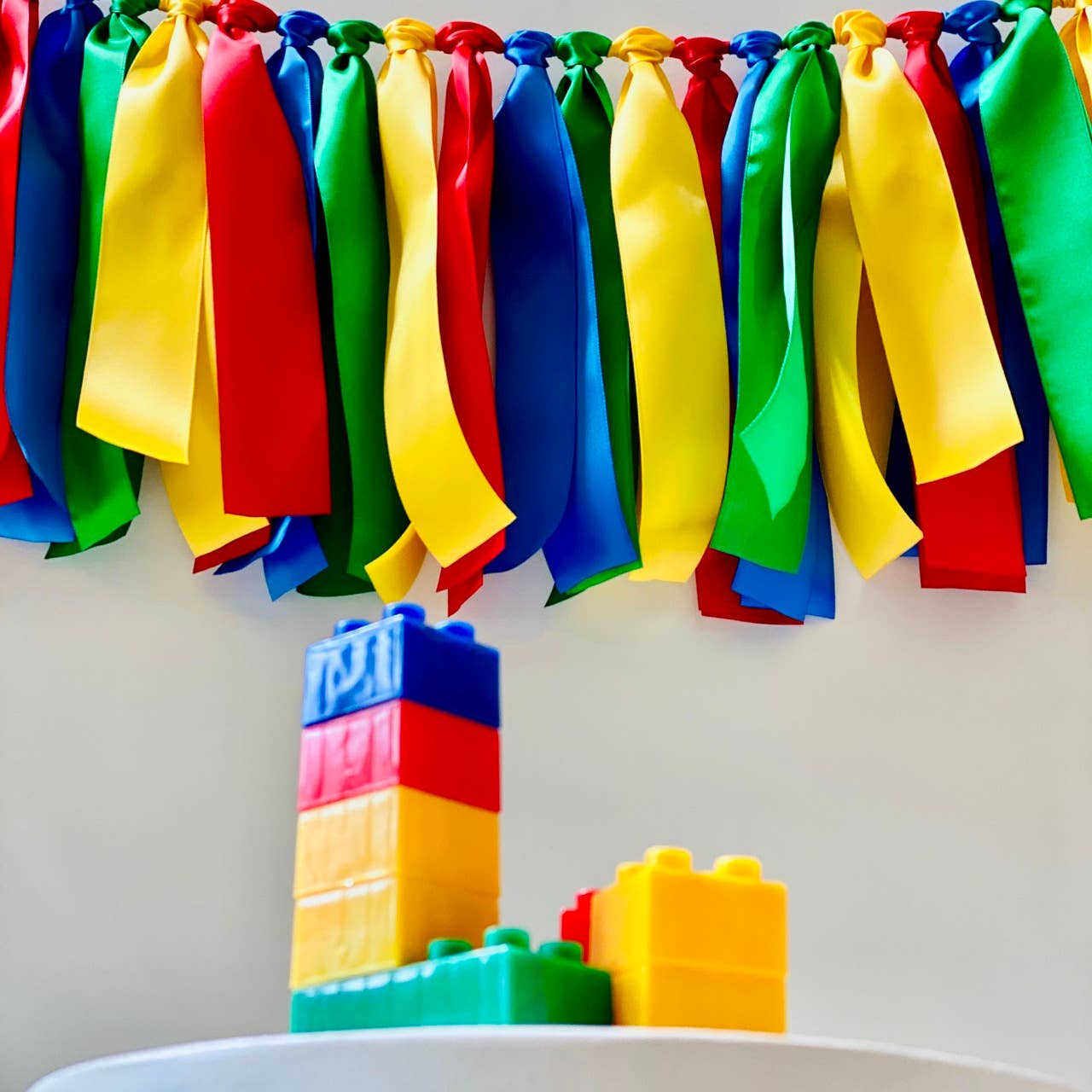 The Party Teacher - Wholesale Bunting/Garland - Primary Colors Ribbon Bunting7