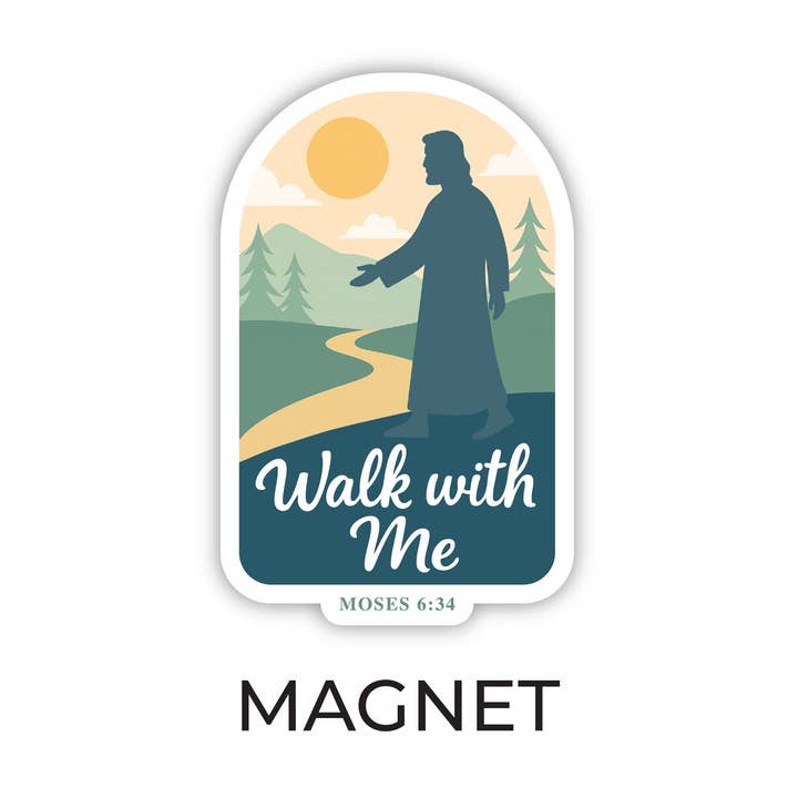 2026 Youth Theme Magnet, Walk with Me Magnet for wholesale by JasmineTreeDesign