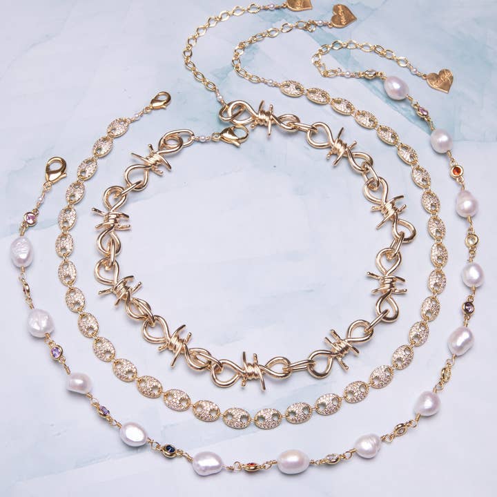 VidaKush - Wholesale Choker/Collar - Barbed Wire Choker5