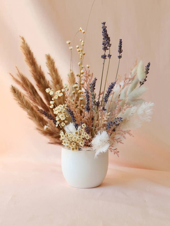 Preserved Arrangement | Neutrals for wholesale by Rococo Floral Co