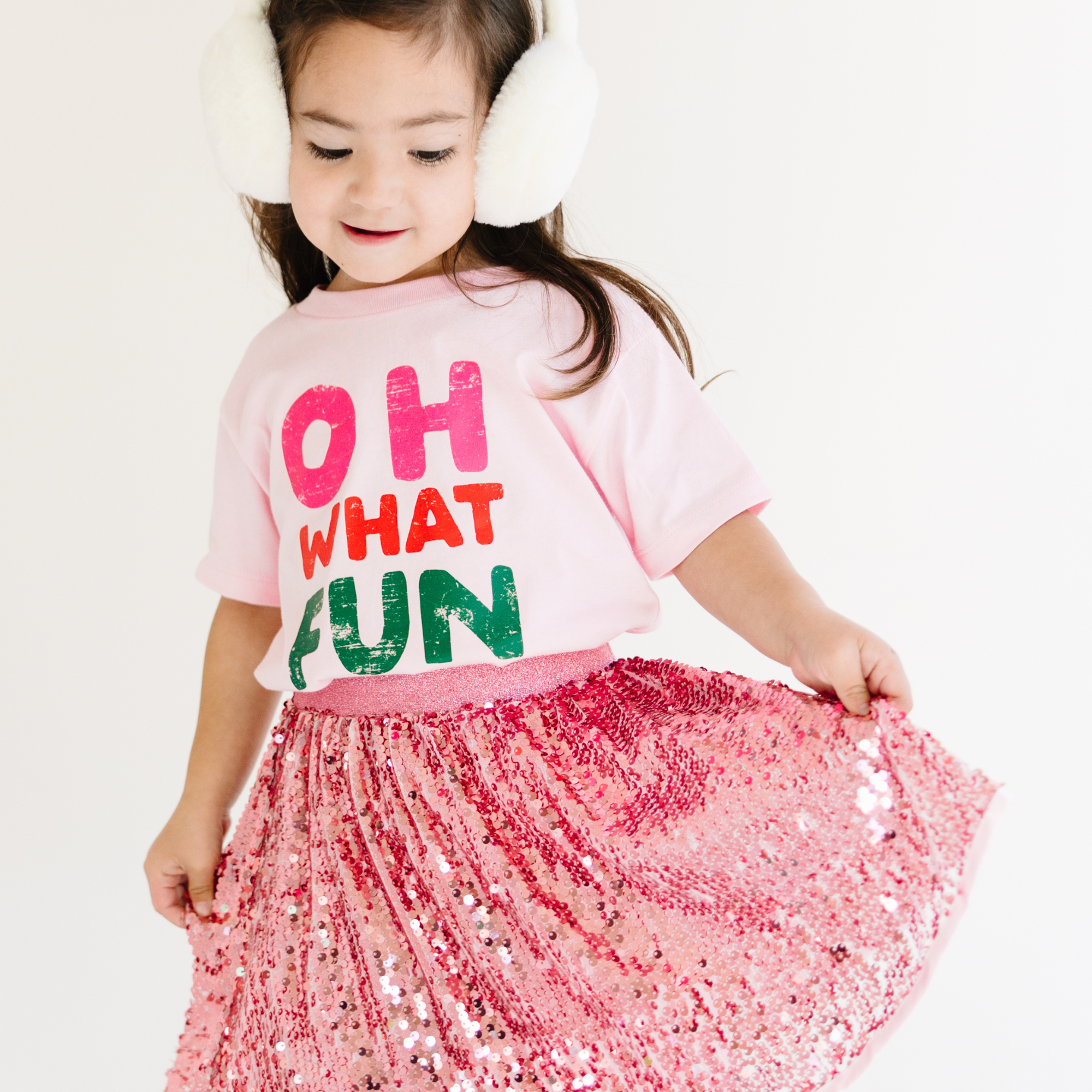 Benny & Ray Apparel - Wholesale Screen Printed T-Shirt - Kids - Oh What Fun Christmas Merry Kids Shirt Toddler Youth3