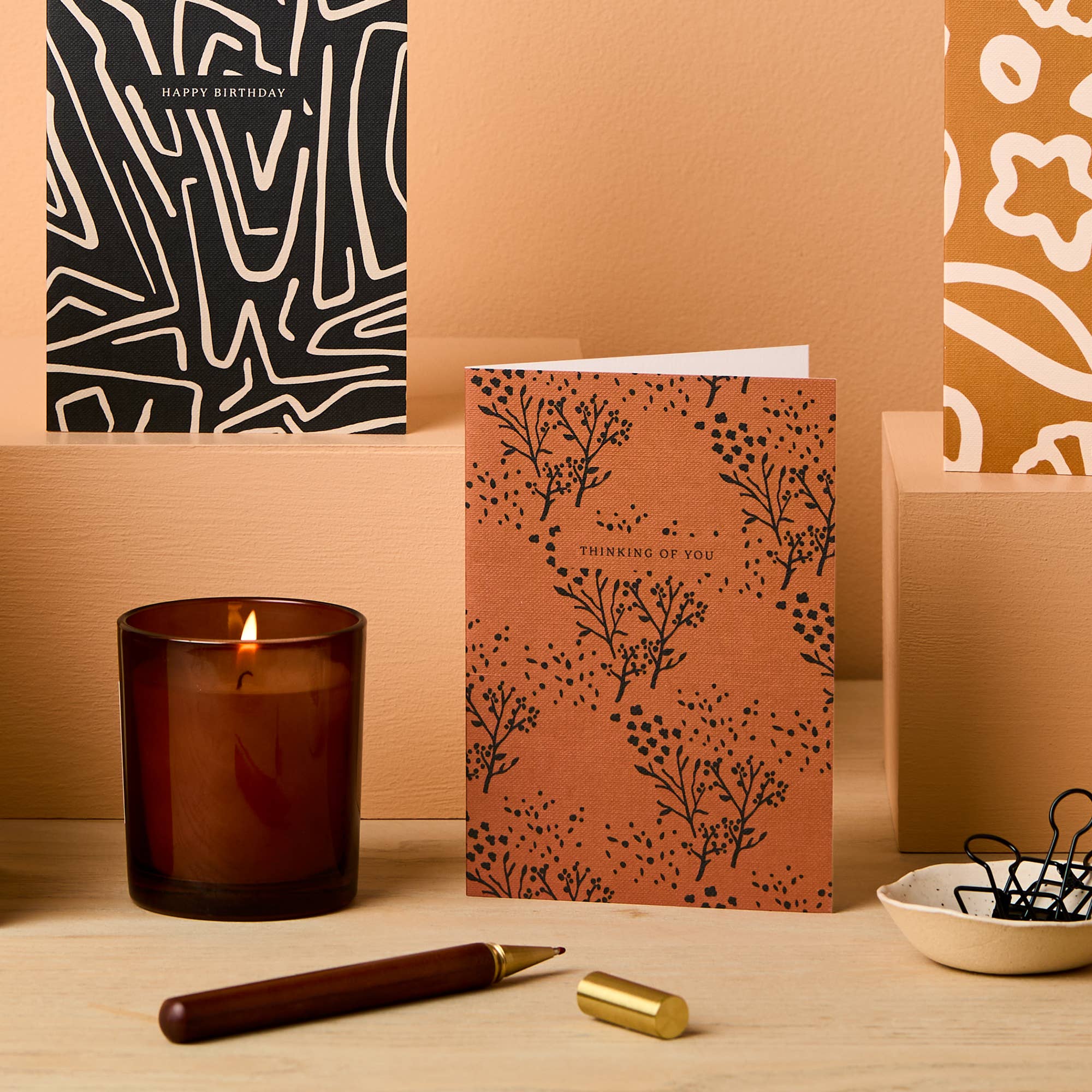 Ink & Bloom – wholesale Thinking of you card – Floral Thinking of You Card | Sympathy Card | Love Card1