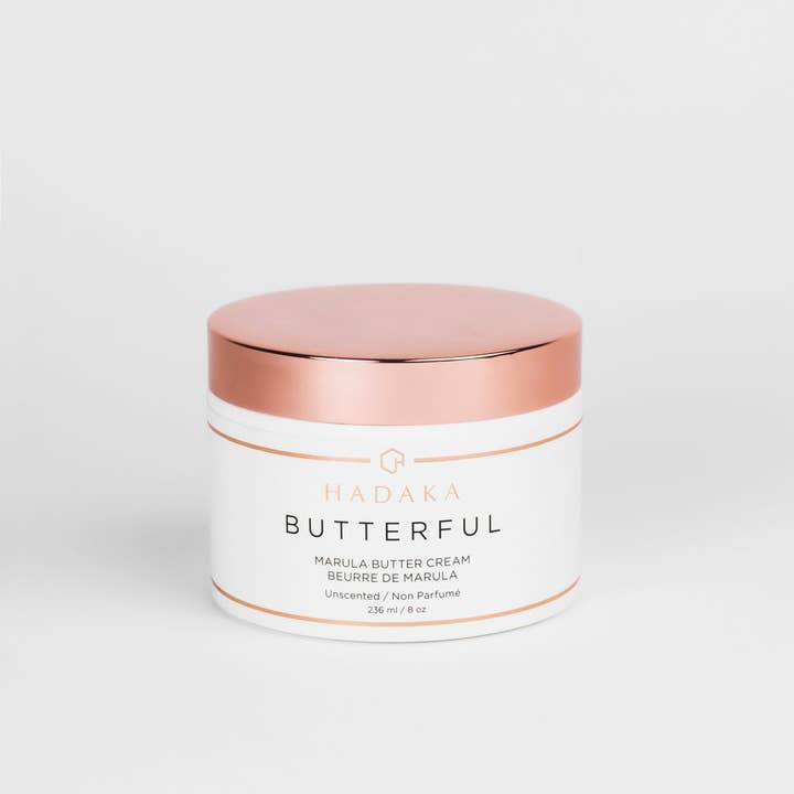 Hadaka Beauty – wholesale Body balm/butter – BUTTERFUL Marula Luxe Body Butter (Unscented). High Moisture