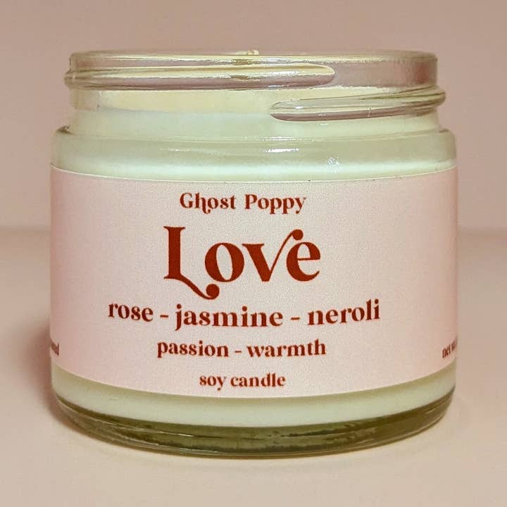 Ghost Poppy - Wholesale Jar/Filled Candle - Love Mini Candle0